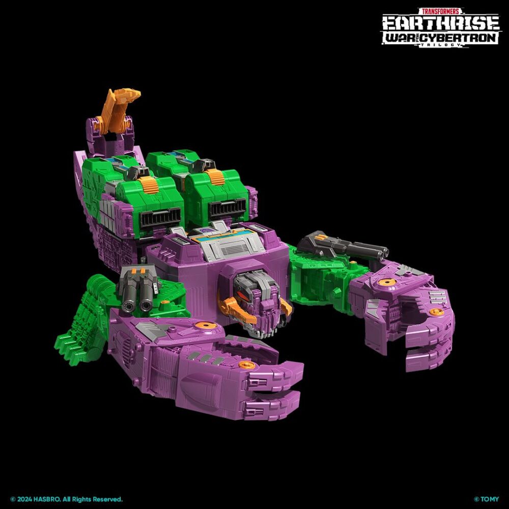 Figura de acción articulada de 53 cm del personaje EARTHRISE TITAN SCORPONOK TRANSFORMERS WFC de HASBRO