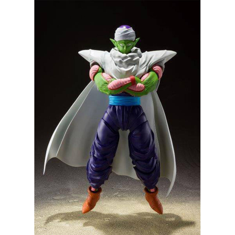 Figura de acción de 16 cm del personaje Super Piccolo Proud Namekian de Dragon Ball Z de la famosa marca Tamashii Nations.