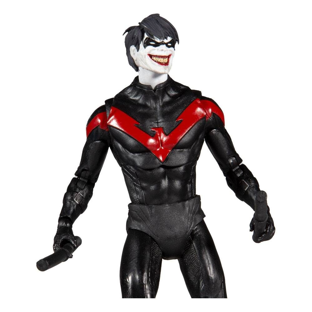 Figura de acción del personaje Nightwing joker Dc Multiverse del fabricante Mcfarlane
