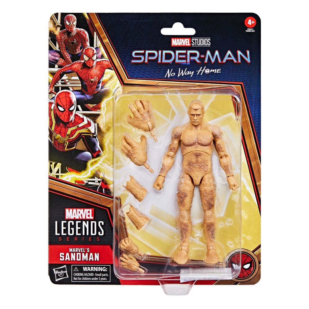 Figura de acción de Sandman, el villano de Spider-Man: No Way Home