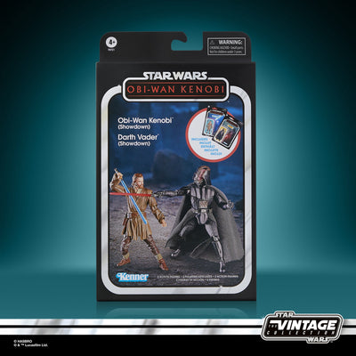 Obi-Wan Kenobi y Darth Vader Star Wars Vintage Pack - ¡Recrea la batalla final de la serie!