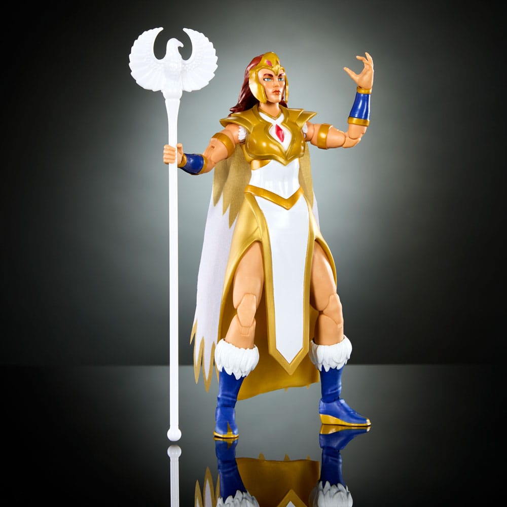 Figura de acción de 18 cm de Sorceress Masters del Universo Revolution de Mattel.