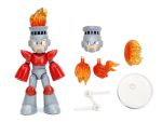 Figura de acción de 11 cm de FIRE MAN MEGA MAN, personaje del video juego Megaman.