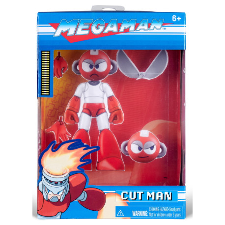 Figura de acción de 11 cm de CUT MAN MEGA MAN, personaje del video juego Megaman.