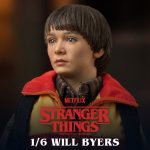 Figura de 23 cm de Will Byers Stranger Things Threezero serie de Netflix, esta figura es de la marca Threezero.