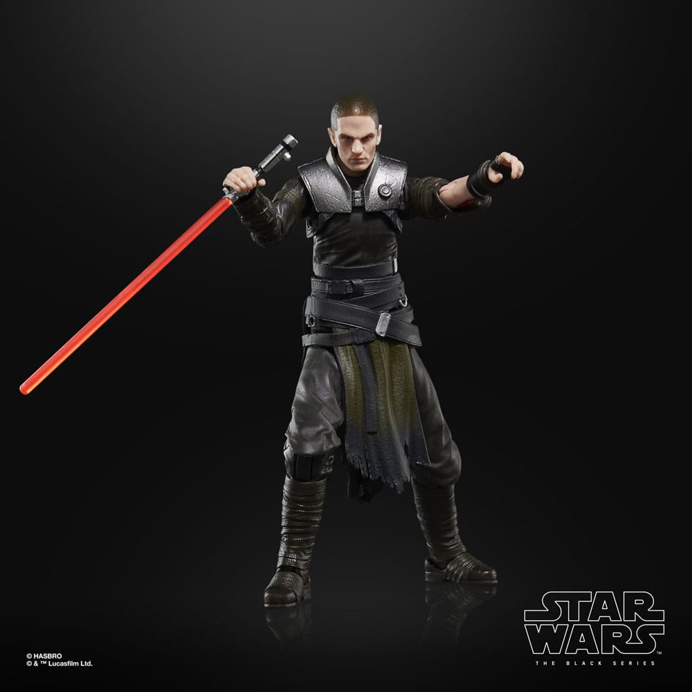 Figura de acción del fabricante HASBRO de la figura Starkiller The Force Unleashed Black series Star Wars.