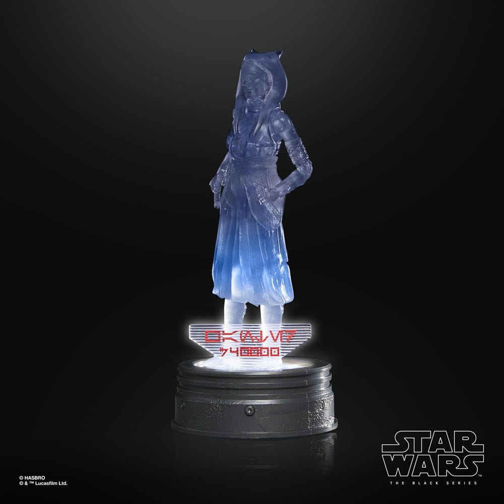 Figura de acción de 15 cm de Ahsoka Tano de la colección Star Wars The Black Series.