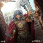 Figura de acción de 18 cm de la figura King Conan el bárbaro de la marca Mezco Toys One:12 Collective.