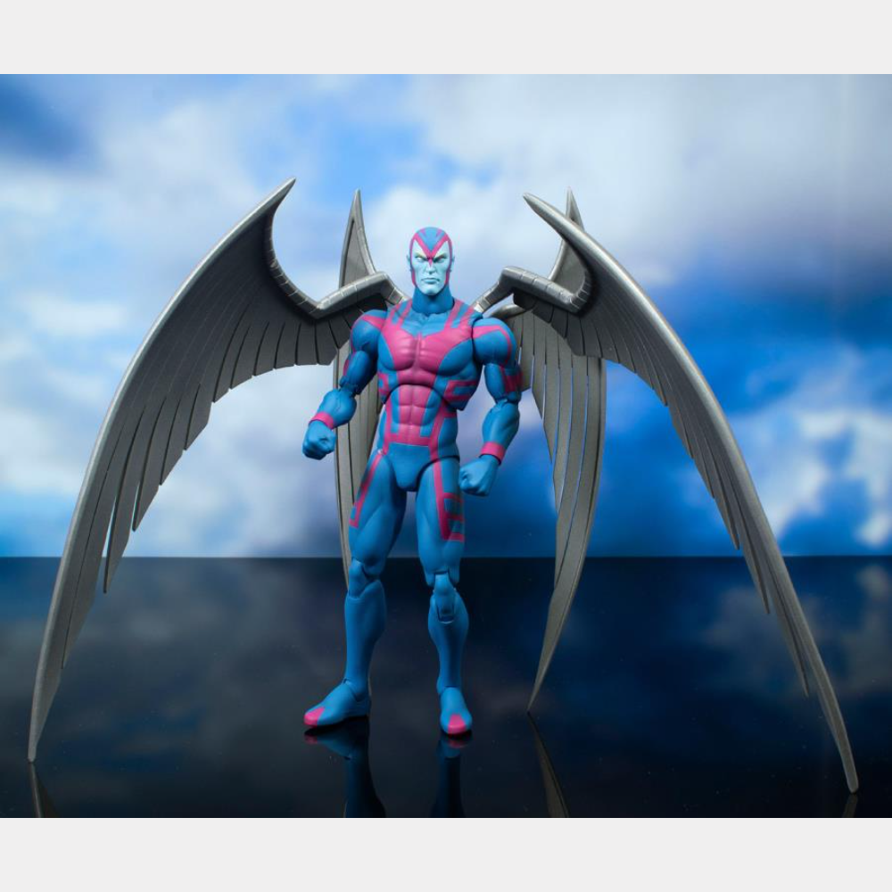 ¡La figura Archangel Marvel Select es un producto imprescindible para los fans de los X-Men! Esta figura de acción de 7 pulgadas está hecha de plástico de alta calidad y cuenta con un alto nivel de detalle. ¡Pide la tuya hoy mismo!