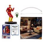 Figura de 16 cm sobre Sheldon Cooper The Flash Big Band de la marca Mcfarlane.