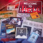 Un pack de onjetos de la famosa series de Netflix Stranger Things Hawkins Memories Kit Vecna´s Course