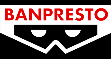 Logo de la empresa Banpresto fabricante de figuras anime y manga.
