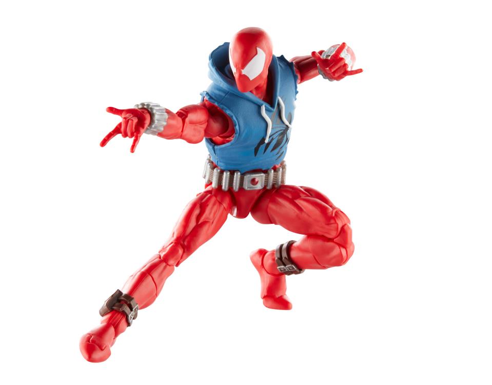 Figura de acción de 16 cm del personaje Scarlet Spider Marvel Legends del fabricante HASBRO