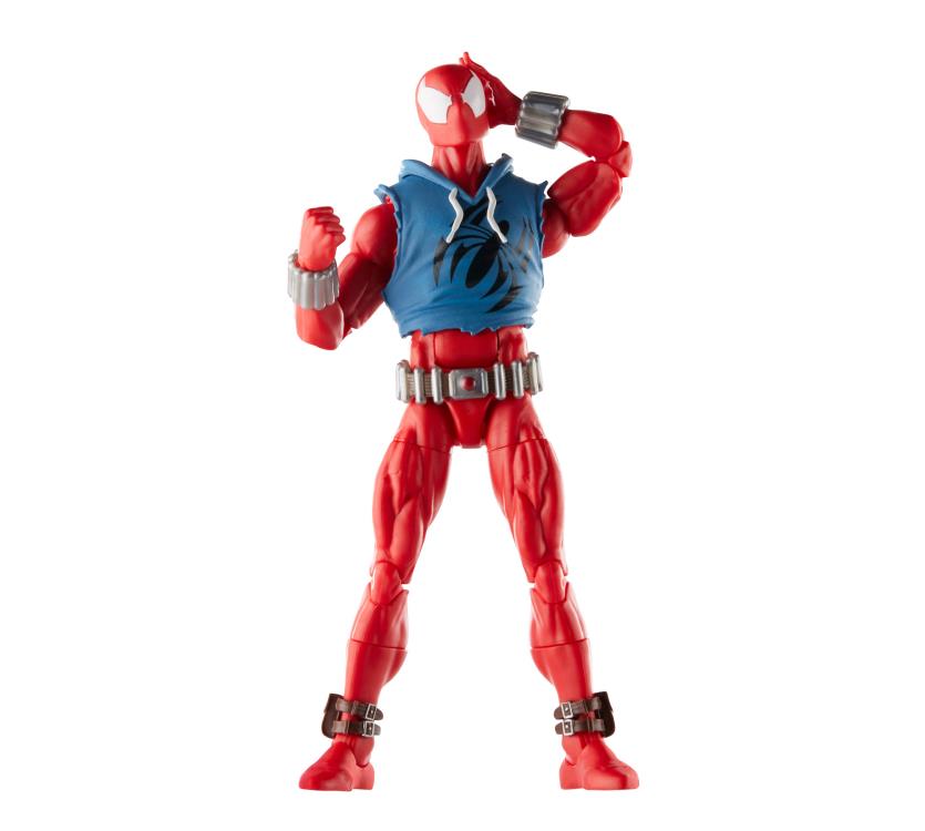 Figura de acción de 16 cm del personaje Scarlet Spider Marvel Legends del fabricante HASBRO