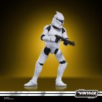 Figura de acción de 13 cm del personaje Soldado Clon Fase I Star Wars Vintage Collection del fabricante Hasbro.