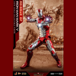 Figura de la Linea Hot Toys de Iron Man 2 Mark V Masterpiece