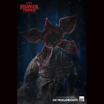 Figura de 40 cm del malvado Demogorgon de Stranger Things serie de Netflix, esta figura es de la marca Threezero.