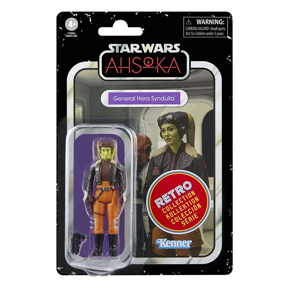 Figura de acción del fabricante HASBRO de la figura de la serie Star Wars: Ashoka de la linea Retro Collection