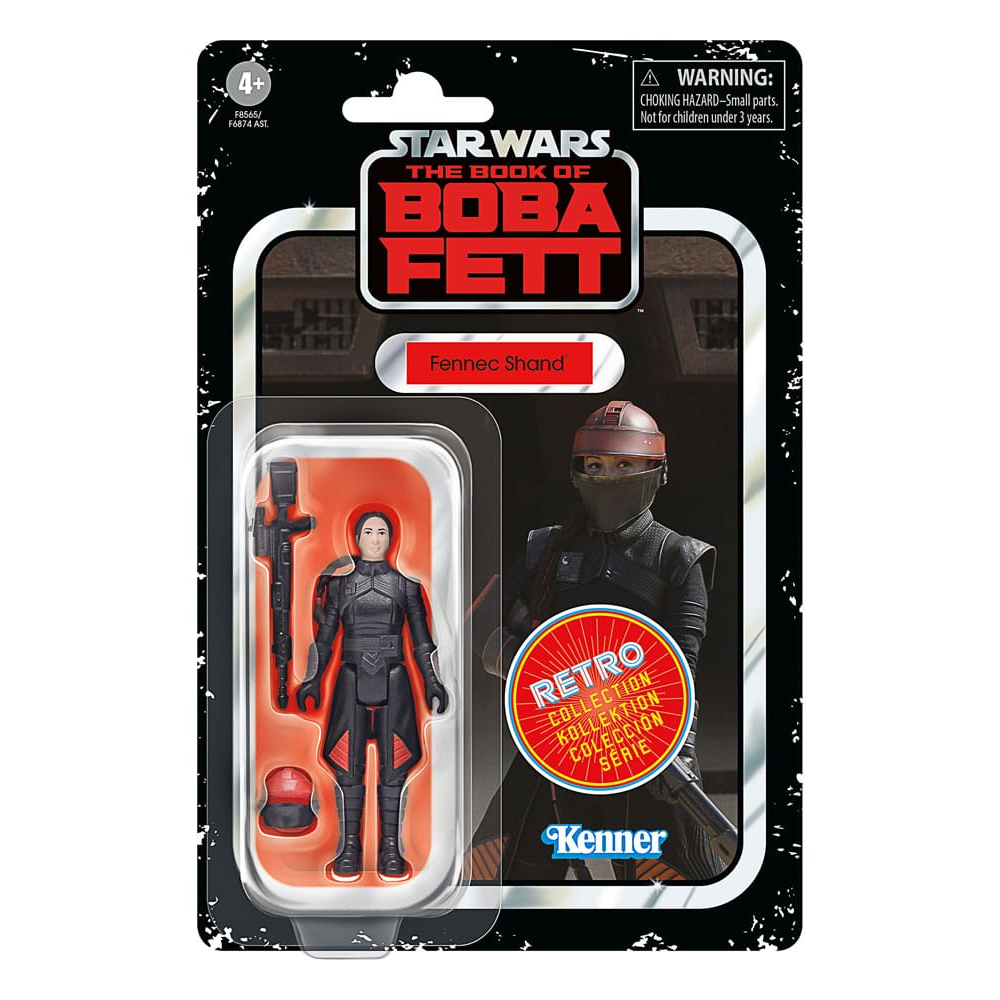 Figura de acción del fabricante HASBRO de la figura de la serie Star Wars: The Book of Boba Fett de la linea Retro Collection