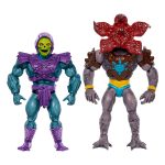 Pack Figuras de acción de 14 cm de Skeletor y Demogorgon Masters del Universo x Steanger Things Origins de Mattel