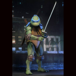 Figura de Acción de Leonardo Tortugas Ninja 1/4 NECA de la serie TMNT de los 80-90.