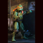 Figura de Acción de Michelangelo Tortugas Ninja 1/4 NECA de la serie TMNT de los 80-90.