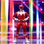 Figura de acción de 16 cm del Red Ranger Power Ranger lightning collection de la marca HASBRO