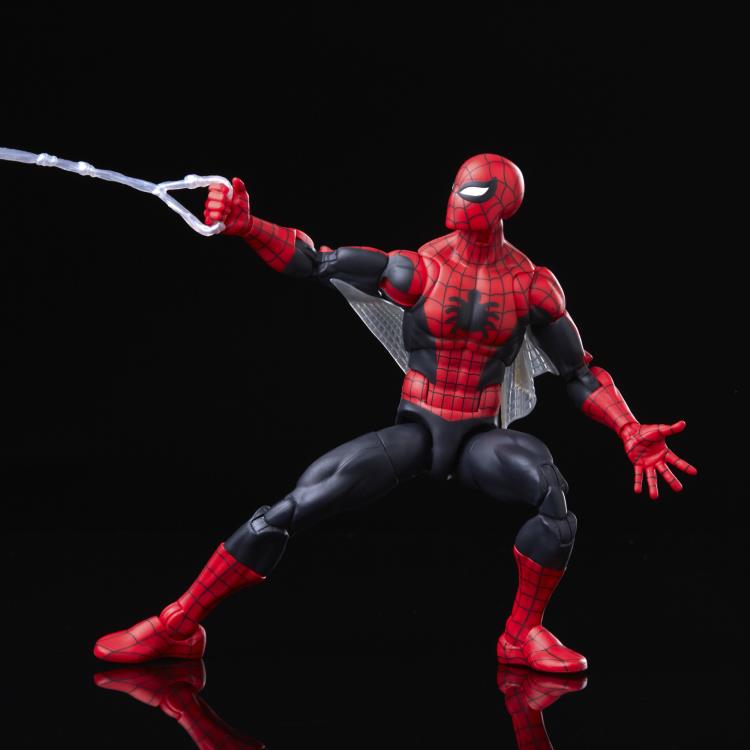 Figura de 16 cm del personaje de MArvel Amazing Spider-man Fantasy 60th marvel legends del fabricante Hasbro.