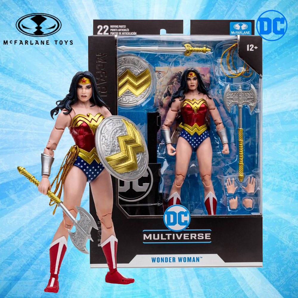 Figura de 17 cm del personaje Wonder Woman Classic DC Multiverse