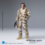 Universal Soldier Exquisite super series Luc Deveraux Hiya Toys. Figura articulada de la película "Universal Soldier" tamaño aprox. 16 cm.
