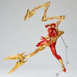 Figura de acción de 16 cm del personaje Amazing Iron Spider Revoltech de Yamaguchi