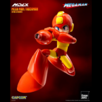 Figura de acción articulada de 10 cm del pesonaje MEGA MAN / ROCKMAN FIRE STORM DLX THREEZERO de la marca TREEZERO