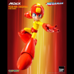 Figura de acción articulada de 10 cm del pesonaje MEGA MAN / ROCKMAN FIRE STORM DLX THREEZERO de la marca TREEZERO