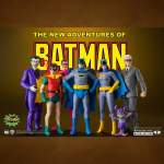 Surtido de 6 figuras de acción de los personajes THE NEW ADVENTURES OF BATMAN del fabricante MCFARLANE TOYS