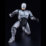 ¡El policía cyborg, ahora en modelo de plástico! MODEROID RoboCop de la película "RoboCop" se unirá a la serie MODEROID. El modelo mide aproximadamente 175 mm de altura. Las articulaciones están articuladas para facilitar la pose. Basado en HAGANE WORKS ROBOCOP, RoboCop ha sido rediseñado como modelo de plástico. Se incluyen el Auto 9 de RoboCop y el Cañón de asalto Cobra. También incluye placas frontales y piezas de mano intercambiables, incluidas las piezas de mano con punta de datos. El lado de las partes del muslo derecho se puede desplegar y se pueden colocar partes de la funda para recrear el estado de expulsión del Auto 9. Los colores de los corredores facilitan la recreación de RoboCop de la película con un montaje sencillo.