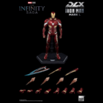 Figuras Marvel Figura articulada de "Infinity Saga" con accesorios a escala 1/12, tamaño aprox. 17,5 cm. Necesita 4x pilas AG1, no incluidas.
