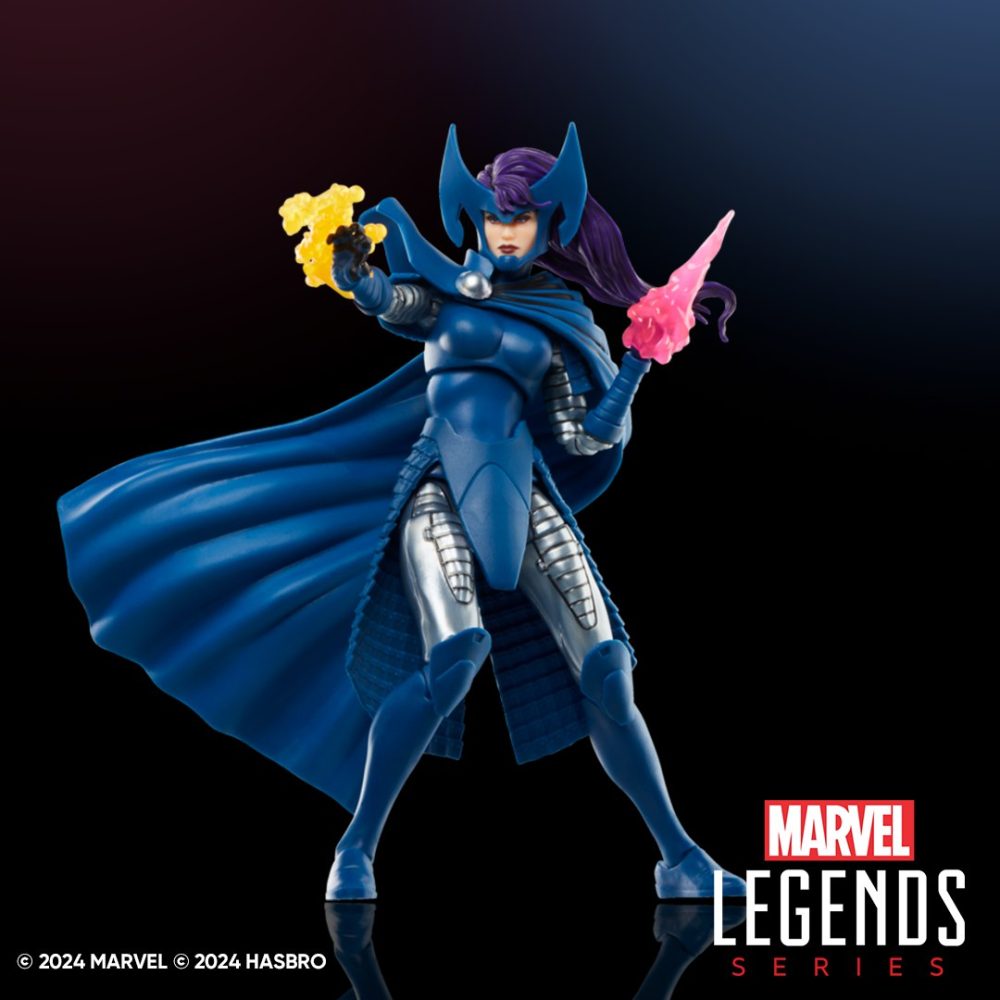 Figuras Wolverine y Psylocke de Marvel
