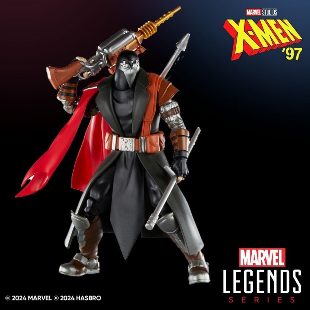 Figura de acción articulada de 16 cm del personaje THE X-CUTIONER X-MEN 97 MARVEL LEGENDS SERIES de HASBRO.
