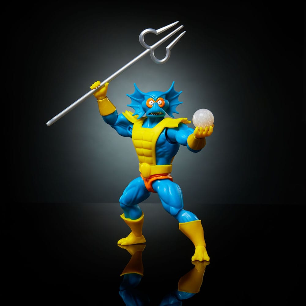 Figura de acción articulada de 15 cm del personaje MER-MAN CARTOON COLLECTION MASTERS OF THE UNIVERSE ORIGINS de Mattel