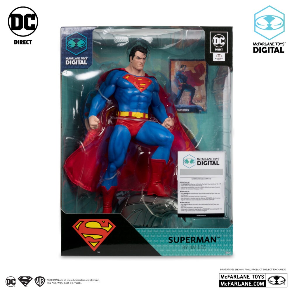 Estatua de 25 cm del personaje SUPERMAN BY JIM LEE 1/6 DC MULTIVERSE de MCFARLANE