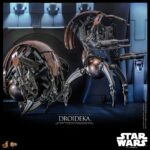 Figura de acción articulada de 30 cm del personaje MASTERPIECE DROIDEKA STAR WARS HOT TOYS 1/6 de HOT TOYS