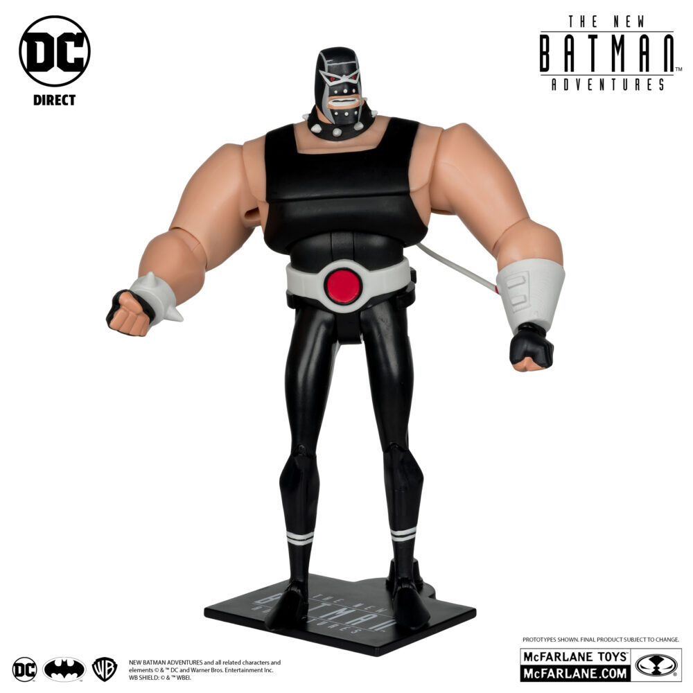 Figura de acción de 16 cm del personaje BANE THE NEW BATMAN ADVENTURES DC DIRECT de MCFARLANE TOYS