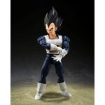 Figura articulada de 16 cm del personaje VEGETA OLD BATTLE CLOTHES DRAGON BALL Z SH FIGUARTS de TAMASHII NATIONS