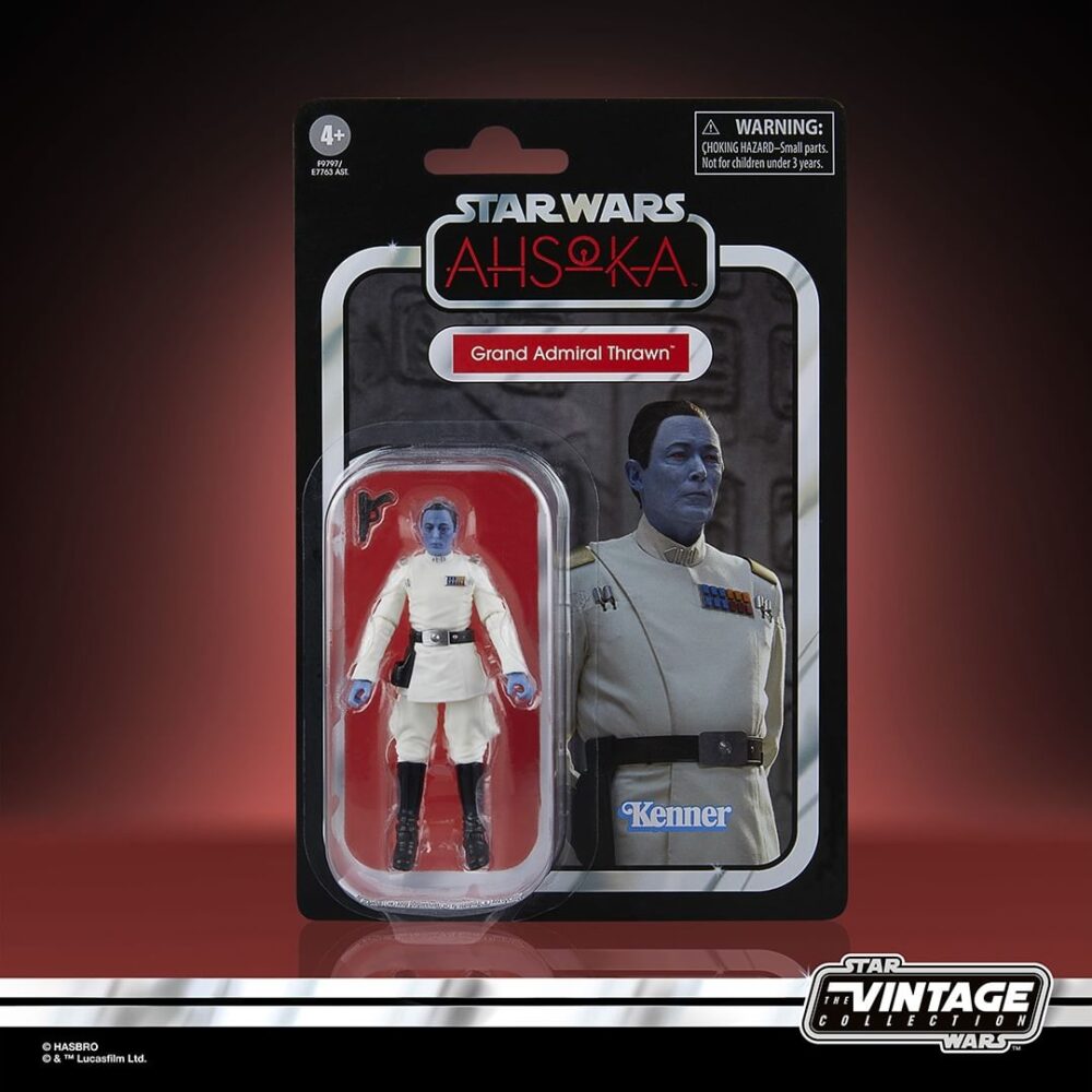 Figura articulada de 13 cm del personaje GRAND ADMIRAL THRAWN VINTAGE COLLECTION STAR WARS de HASBRO