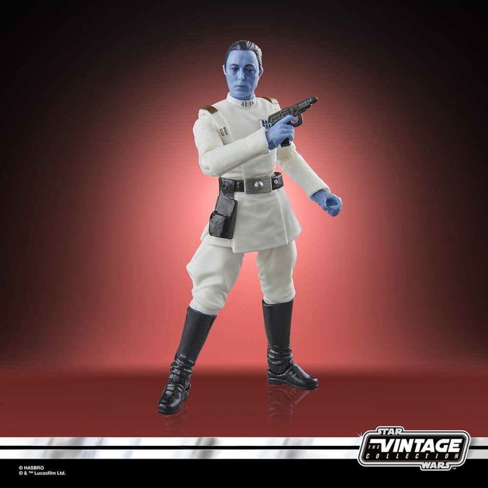 Figura articulada de 13 cm del personaje GRAND ADMIRAL THRAWN VINTAGE COLLECTION STAR WARS de HASBRO