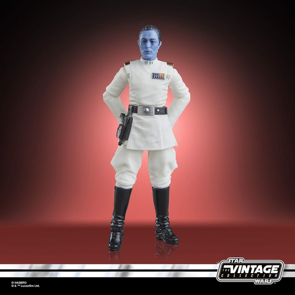 Figura articulada de 13 cm del personaje GRAND ADMIRAL THRAWN VINTAGE COLLECTION STAR WARS de HASBRO