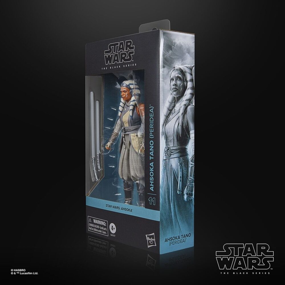 Figura de acción articulada de 16 cm del personaje AHSOKA TANO (PERIDEA) BLACK SERIES STAR WARS de HASBRO