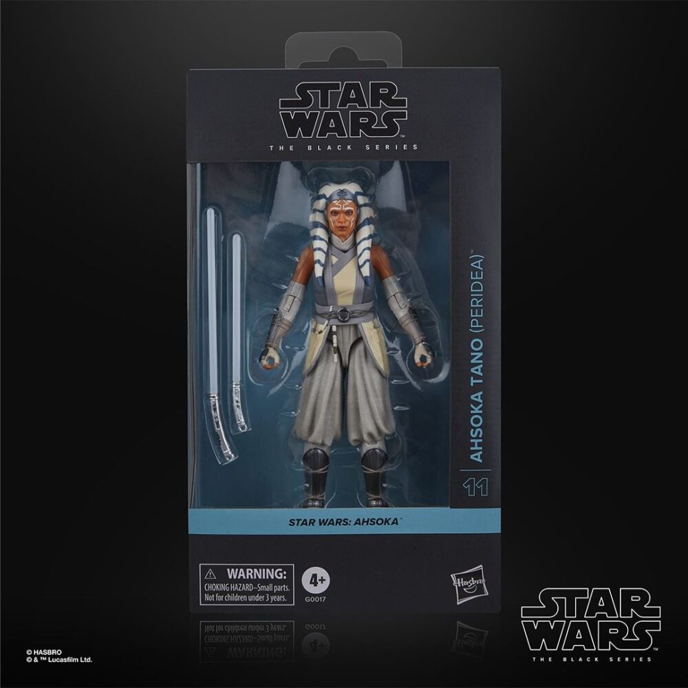 Figura de acción articulada de 16 cm del personaje AHSOKA TANO (PERIDEA) BLACK SERIES STAR WARS de HASBRO