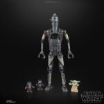 4 Figuras de acción articuladas de esacla12 pulgadas de los personaje IG-12 AND GROGU BLACK SERIES STAR WARS de HASBRO