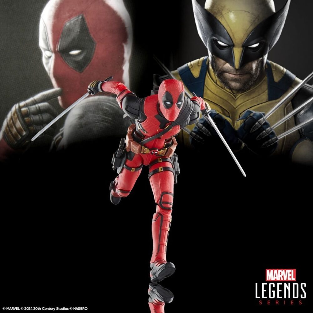 Figura de acción articulada del personaje DEADPOOL MOVIE 2024 MARVEL LEGENDS SE